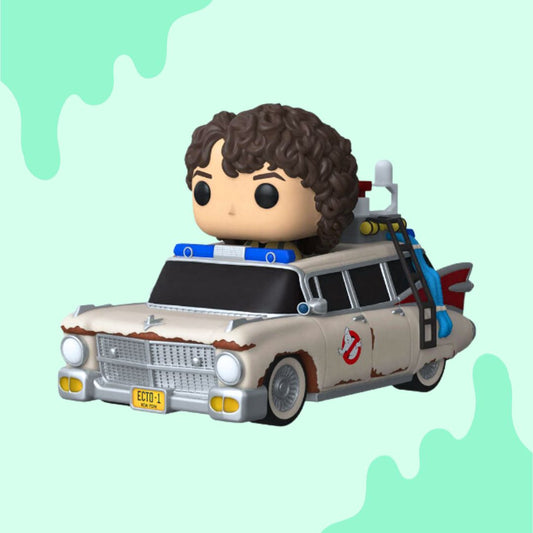 Ghostbusters: Afterlife - Ecto-1 with Trevor  Super Deluxe Funko Pop! #83