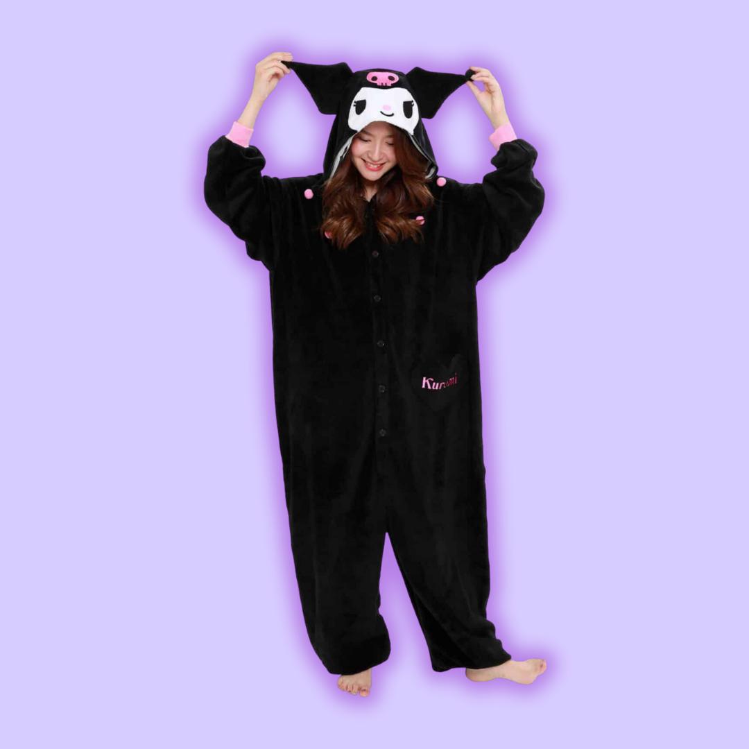Sanrio Kuromi Kigurumi - kawaii shop anime shop Sacramento Roseville Davis California Kawaii Monsta San Francisco Bay Area Los Angeles