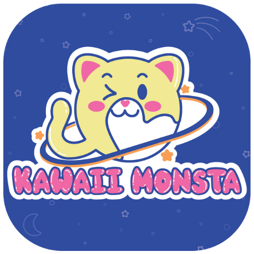 Kawaii Monsta online shop logo kawaii shop anime store best shipping cute stuff Sacramento California Roseville San Francisco Santa Clara San Jose Japan Los Angeles San Diego Portland Seattle Washington New York