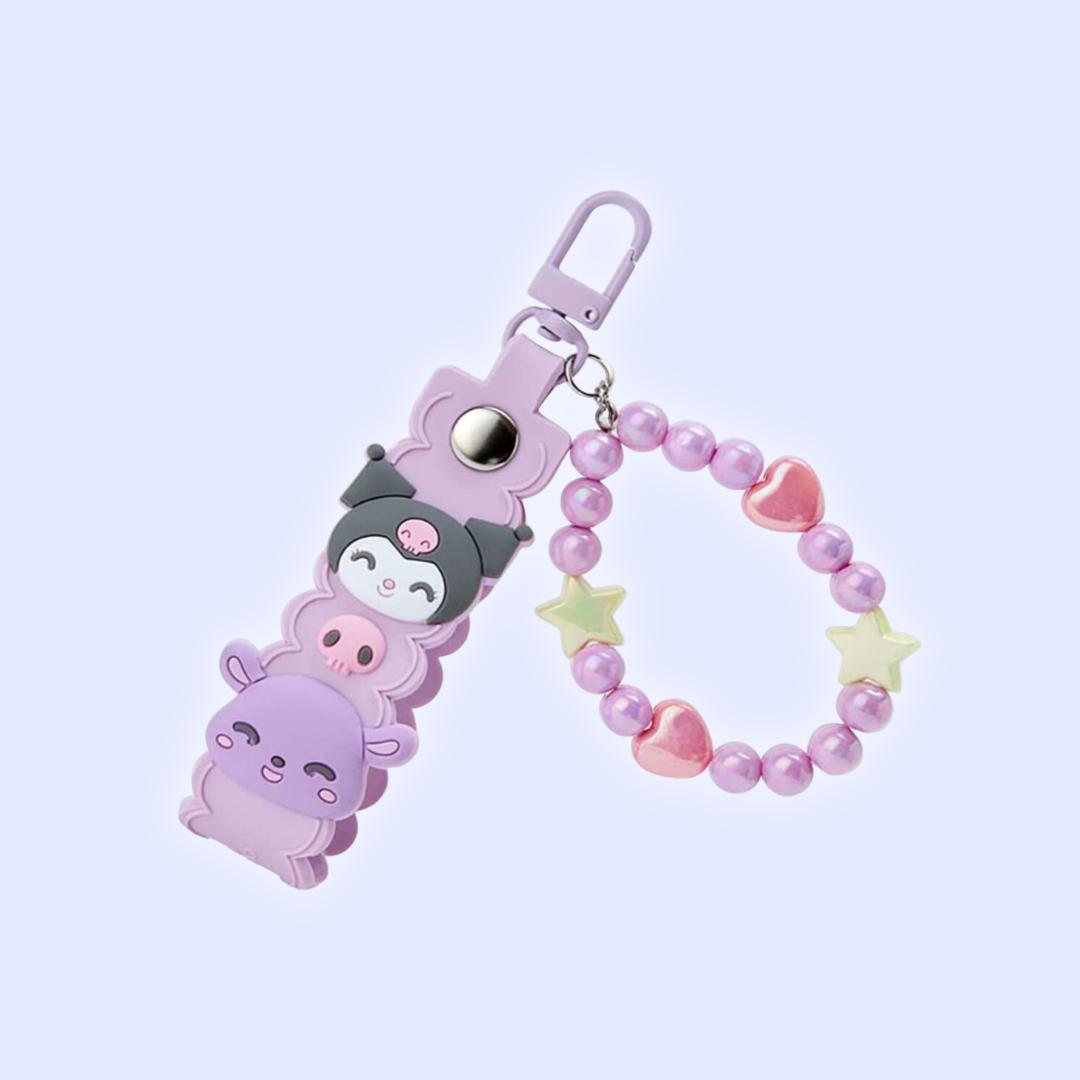 Kuromi keychain kawaii japan