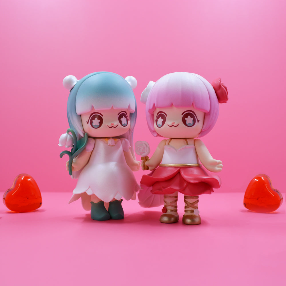 Kimmy and Miki Flower Language Blind Box designer toy 52 toys kawaii shop cute shop kawaii stuff cute stuff japan anime sacramento san francisco los angeles