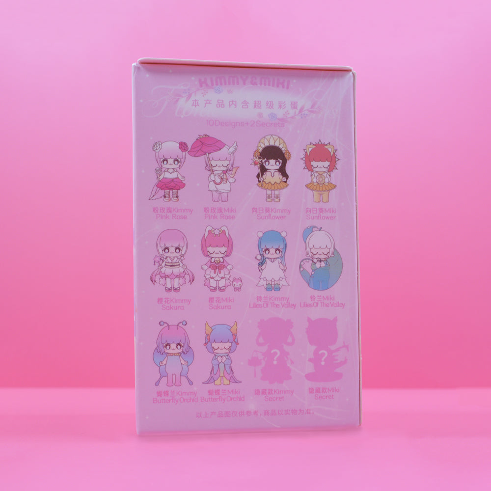 Kimmy and Miki Flower Language Blind Box designer toy 52 toys kawaii shop cute shop kawaii stuff cute stuff japan anime sacramento san francisco los angeles