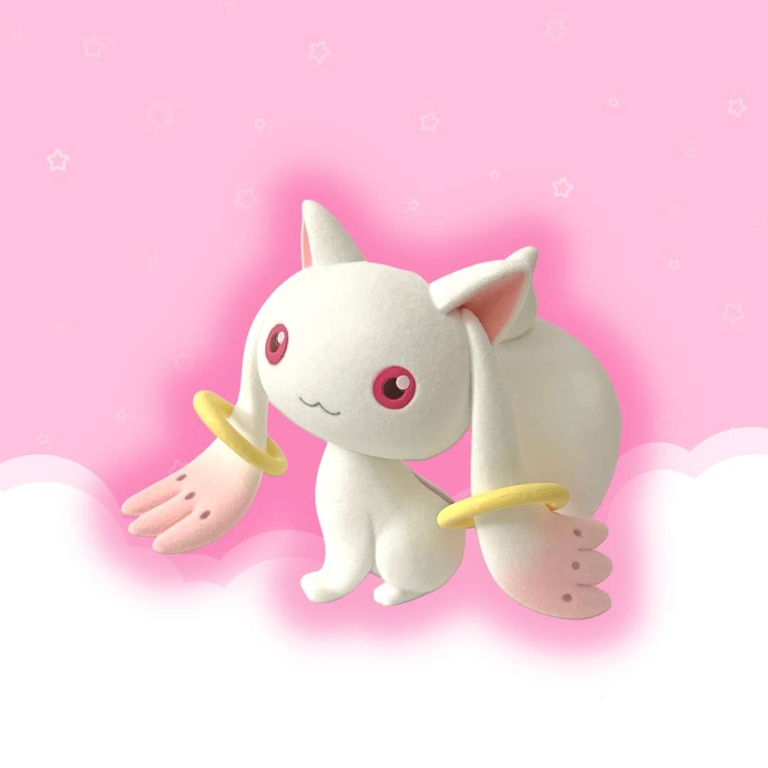 Fluffy Puffy Kyubey - Puella Magi Madoka Magica - Kawaii Monsta