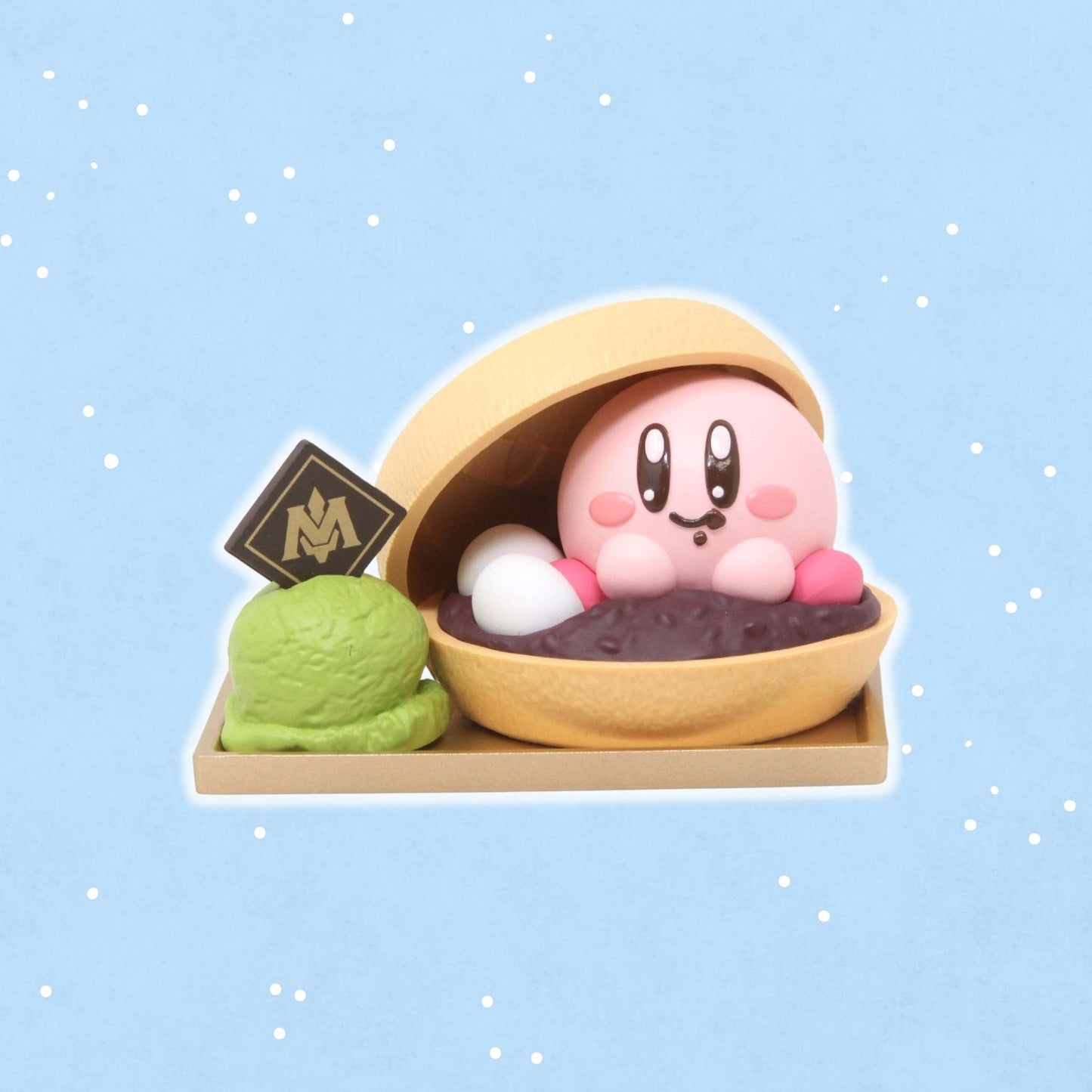Monaka Matcha Ice Cream Kirby - Paldolce Collection kawaii-store-anime-shop kawaii shop sacramento san francisco california san jose santa clara roseville los angeles la palo alto Kirby's Dream Buffet Japan Japanese stuff cute Video game