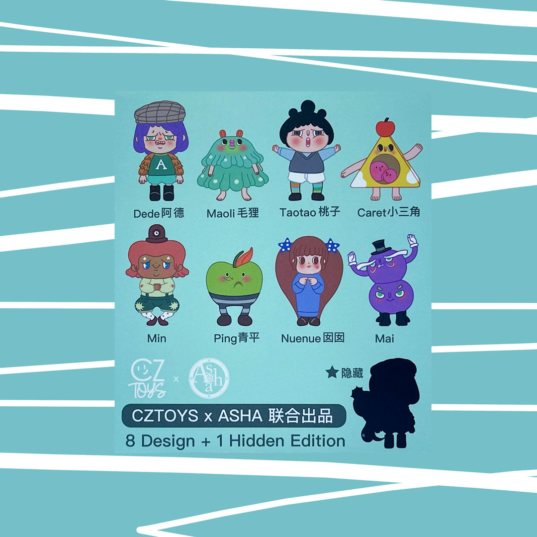 Odd Town Series Blind Box CZ Toys designer toy kawaii stuff cute stuff kawaii shop cute anime japan sacramento California san francisco santa clara san jose los angeles