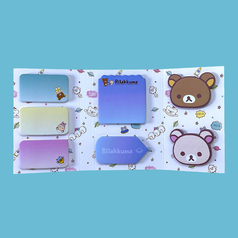 Rilakkuma Sticky Notes - Folded Booklet