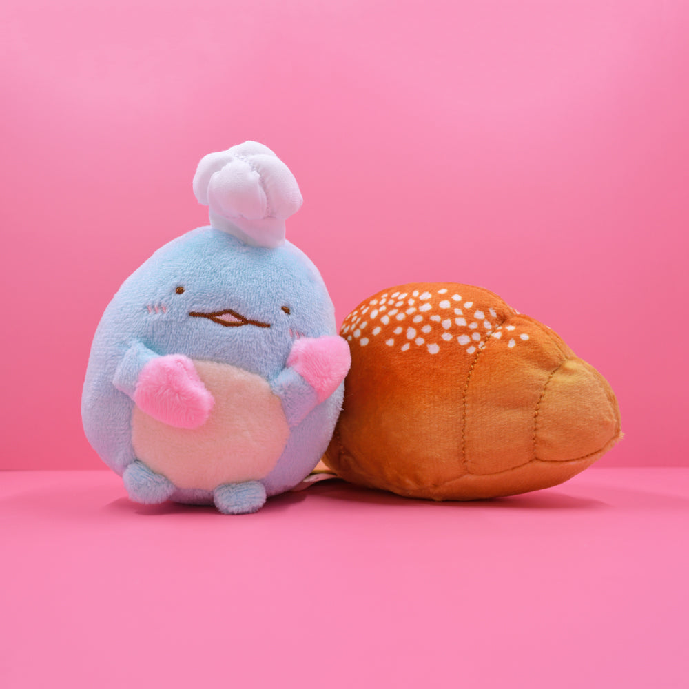 Cute Tokage with a Bread baker Plushie