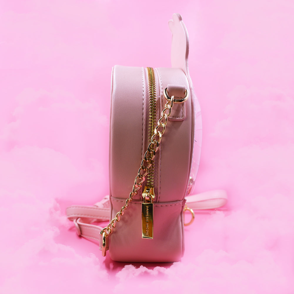 Alice in Wonderland Snow Globe Crossbody Bag