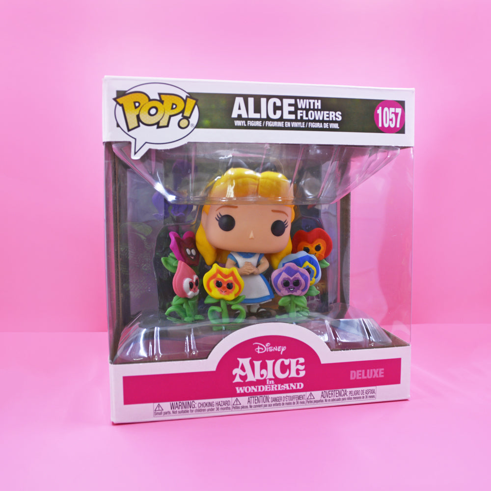 Funko Pop! Deluxe: Alice in Wonderland 70th - Alice in Wonderland with  Flowers