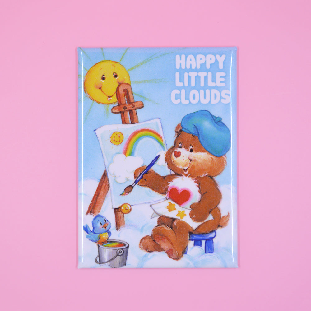 Care Bears Happy Clouds Flat Magnet - Kawaii Monsta