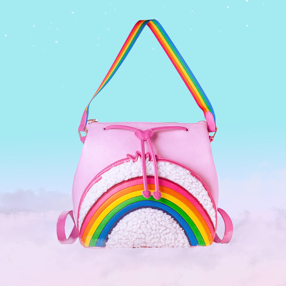 Cheer Bear Convertible Mini-Backpack