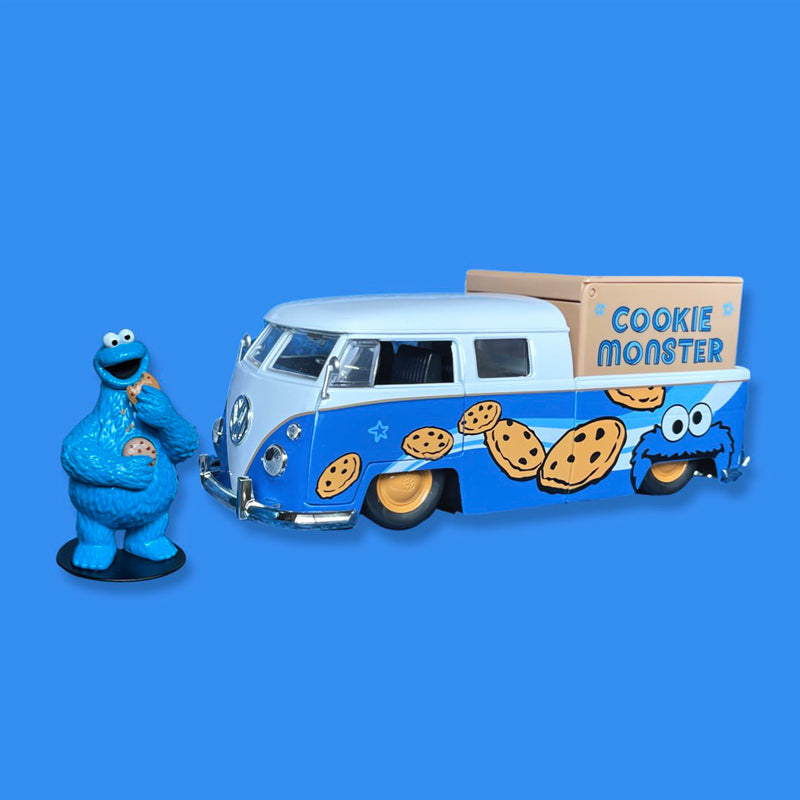 Cookie Monster 1963 Volkswagen Bus Pickup kawaii shop online anime shop cute stuff otaku Sacramento California Roseville Santa Clara San Francisco Portland Seattle Los Angeles