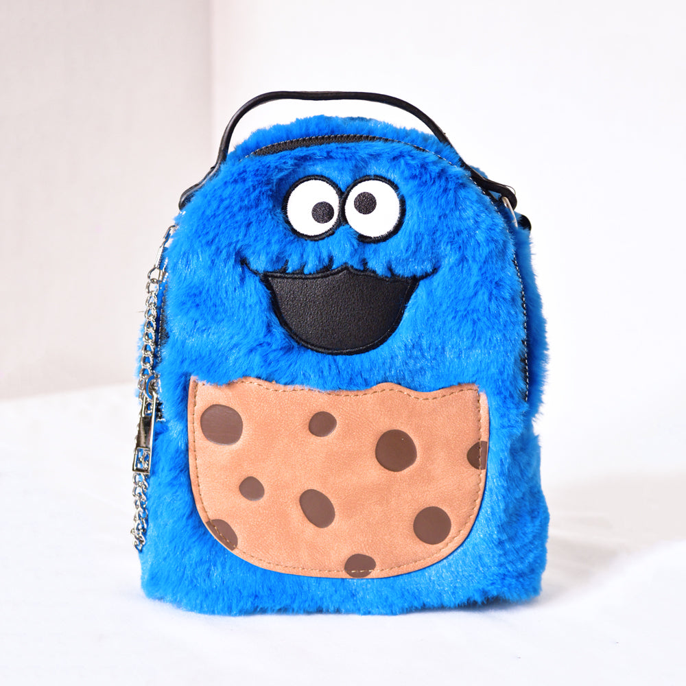 Sesame Street Cookie Monster Mini Wristlet Bag