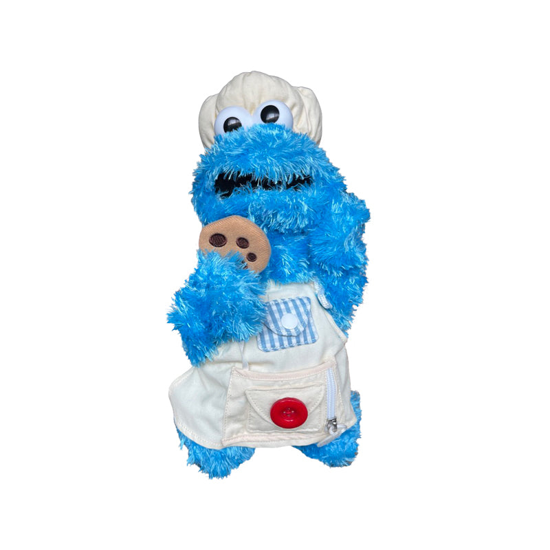 Cookie Monster Chef Plushie