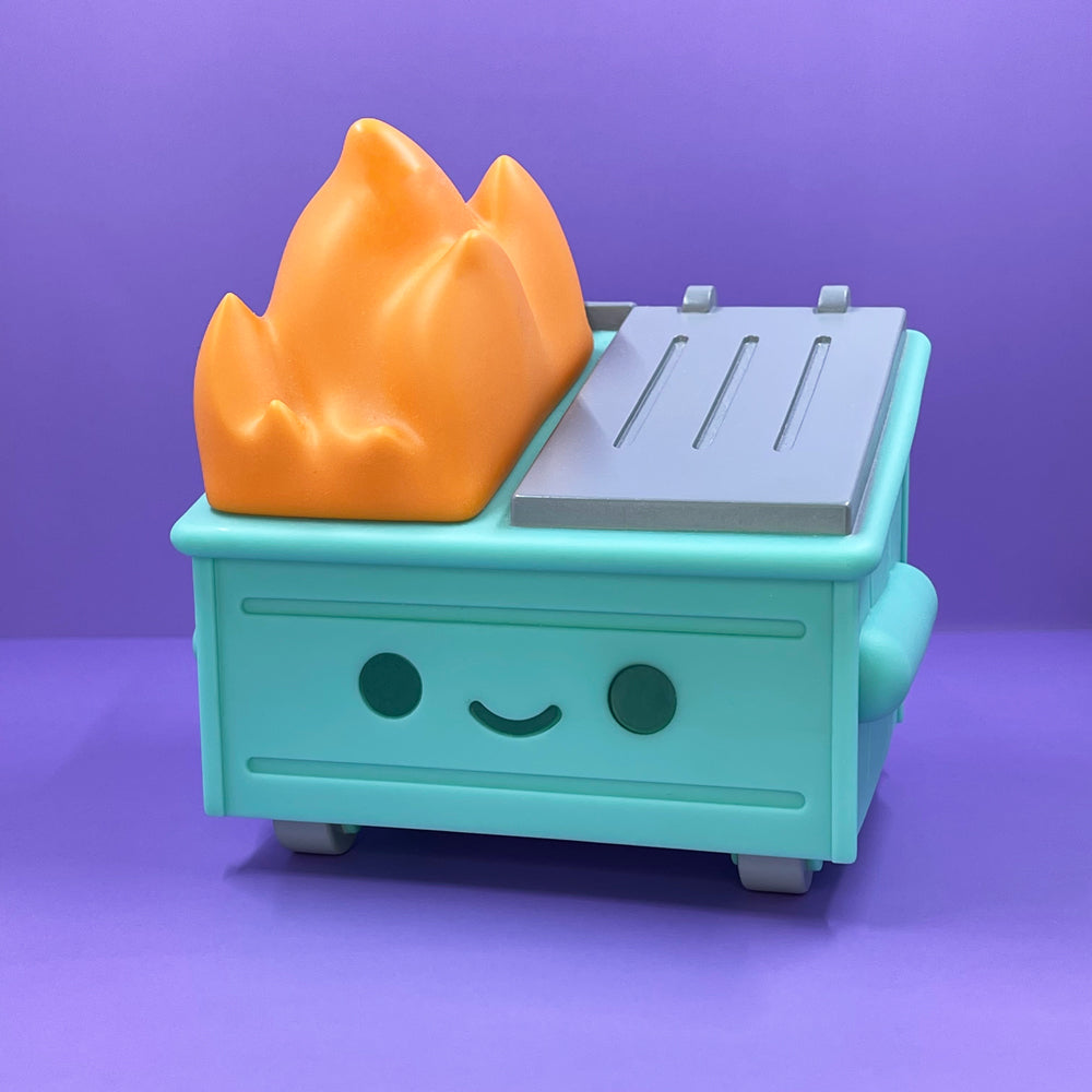 Dumpster Fire Light-Up Vinyl Figure