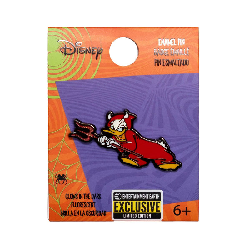 Devil Donald Duck Enamel Pin