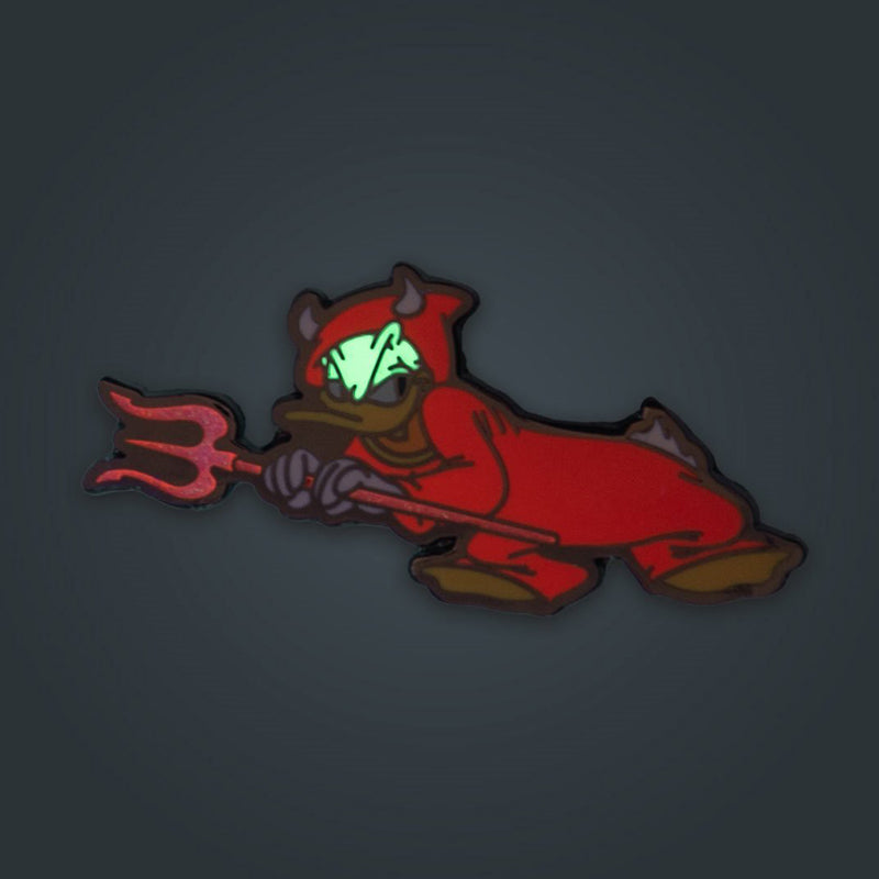 Devil Donald Duck Enamel Pin