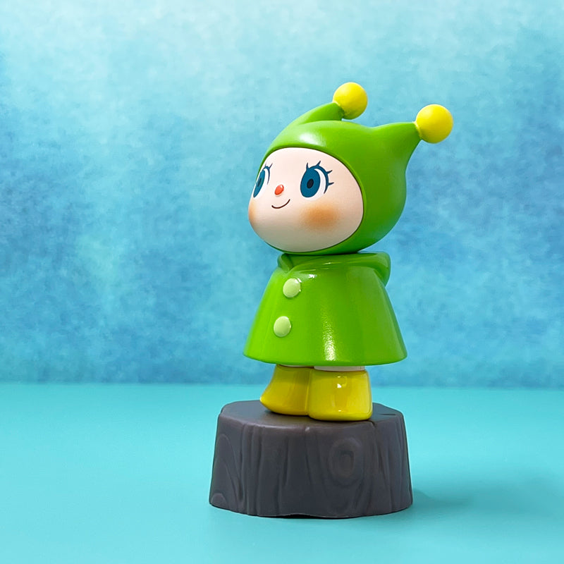 Greenie & Elfie Rainy Day