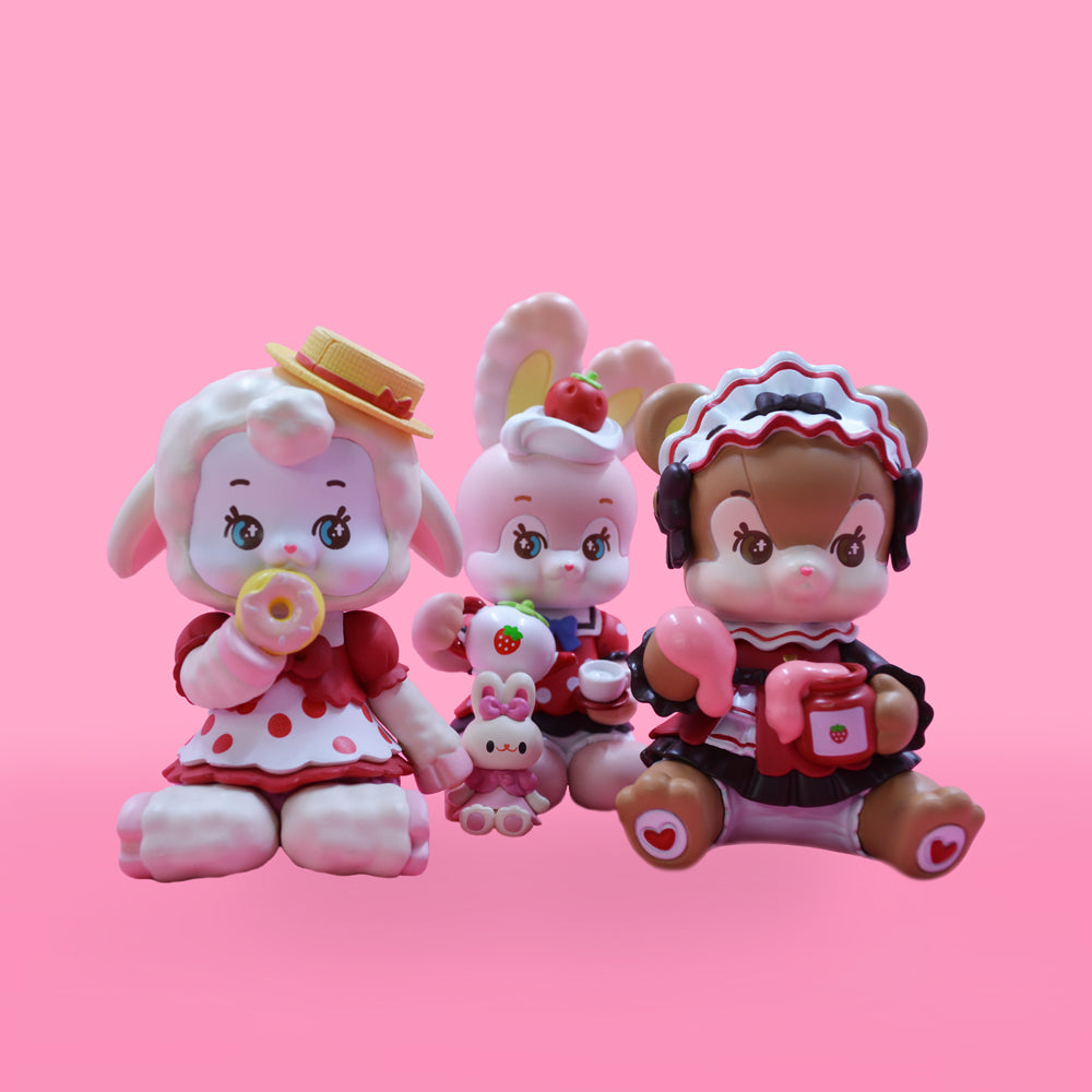 Fuwa Fuwa Tea Party Series Blind Box designer toy kawaii shop cute shop kawaii stuff cute stuff japan los Angeles san francisco sacramento california Santa clara