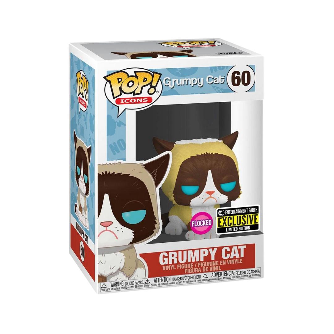 Grumpy Cat Flocked Pop! Vinyl Figure Exclusive