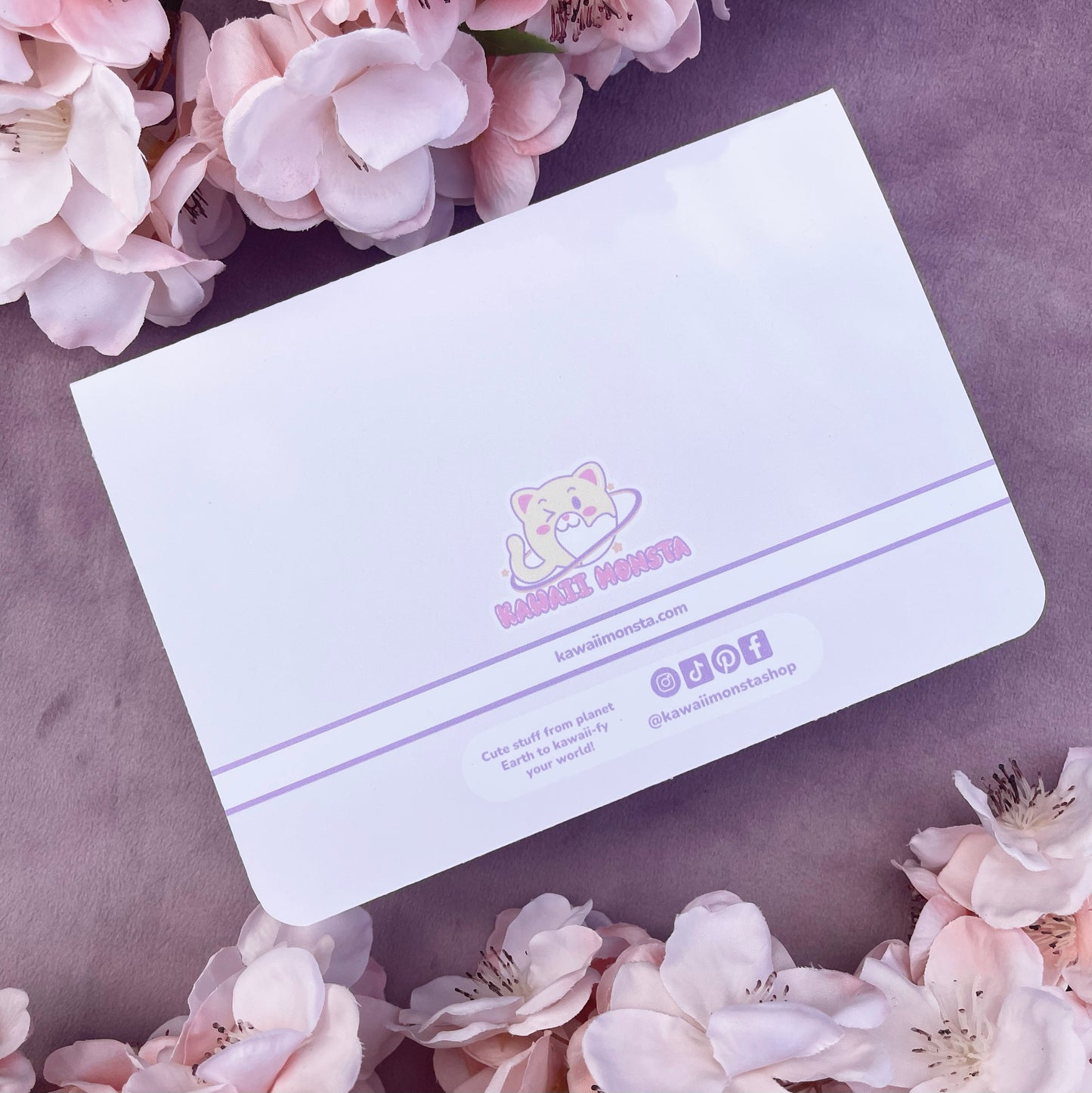 Cherry-rific Greeting Card - Kawaii Monsta