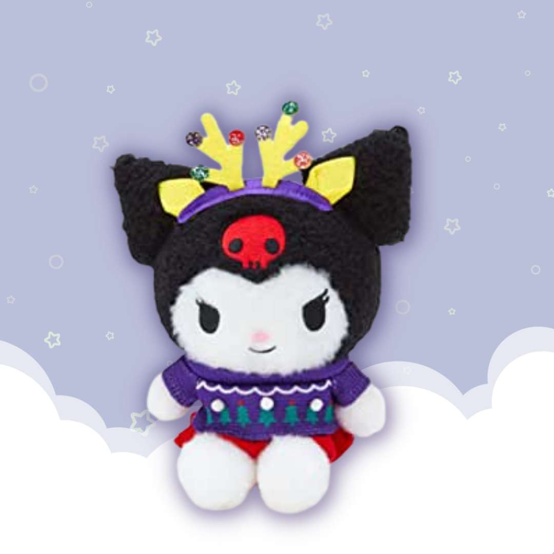 Kuromi Holiday Plush Kawaii shop cute stuff San Francisco Santa Clara Sacramento Los Vegas Los Angeles Otaku