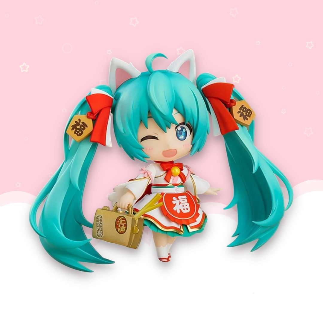 Maneki Neko Hatsune Miku Nendoroid Figurine kawaii shop shops cute store Kawaii Monsta