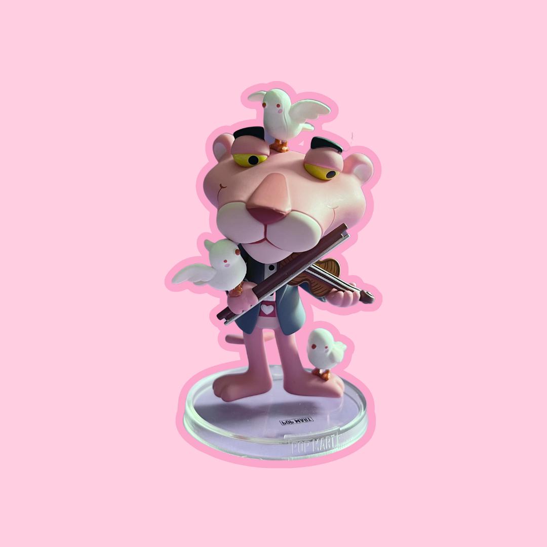 Pink Panther Expressing Love Series - Opened Blind Box designer toy pop mart kawaii store cute stuff anime shop sacramento san Francisco los angeles