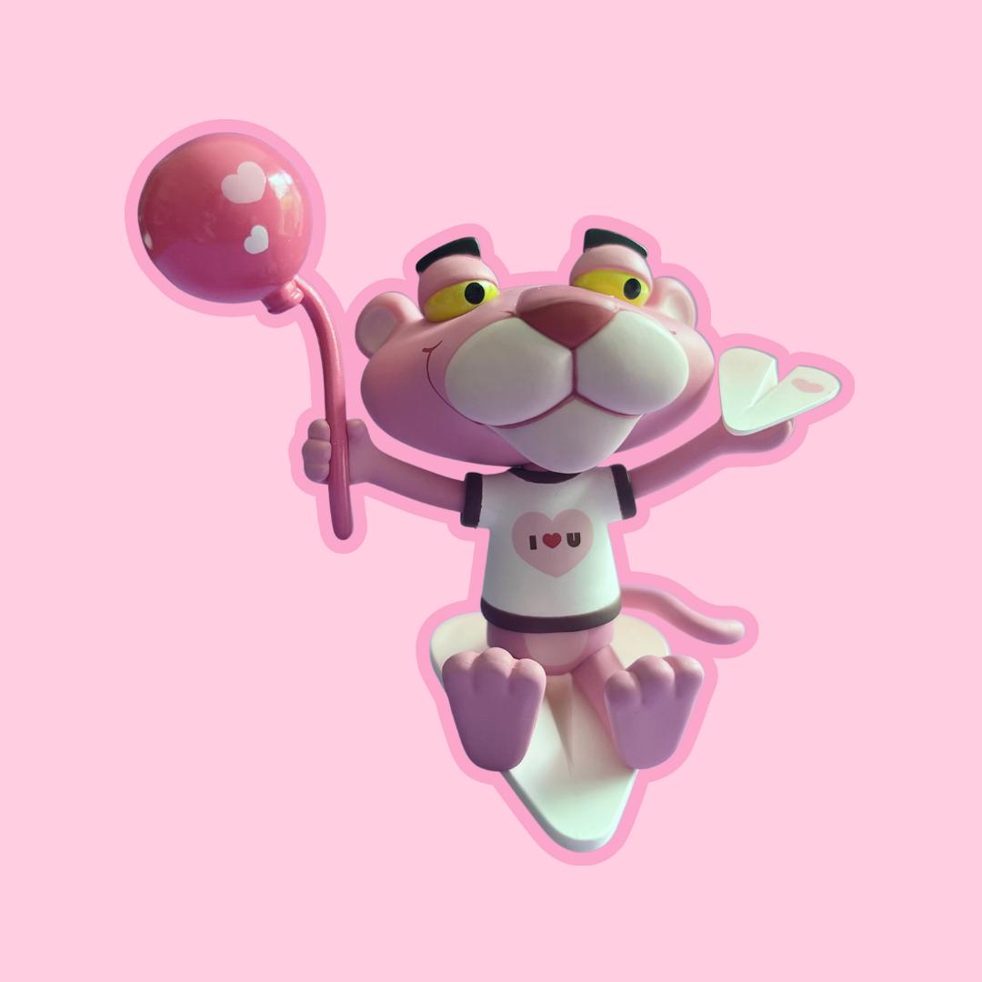Pink Panther Expressing Love Series - Opened Blind Box designer toy pop mart kawaii store cute stuff anime shop sacramento san Francisco los angeles