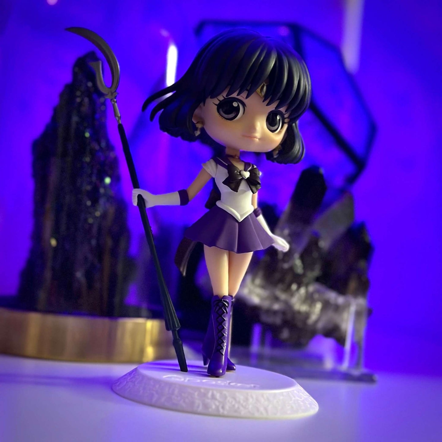 Super Sailor Saturn Ver. A Q Posket - Pretty Guardian Sailor Moon Eternal kawaii shop online anime shop cute stuff otaku Sacramento California Roseville Santa Clara San Francisco Portland Seattle Los Angeles