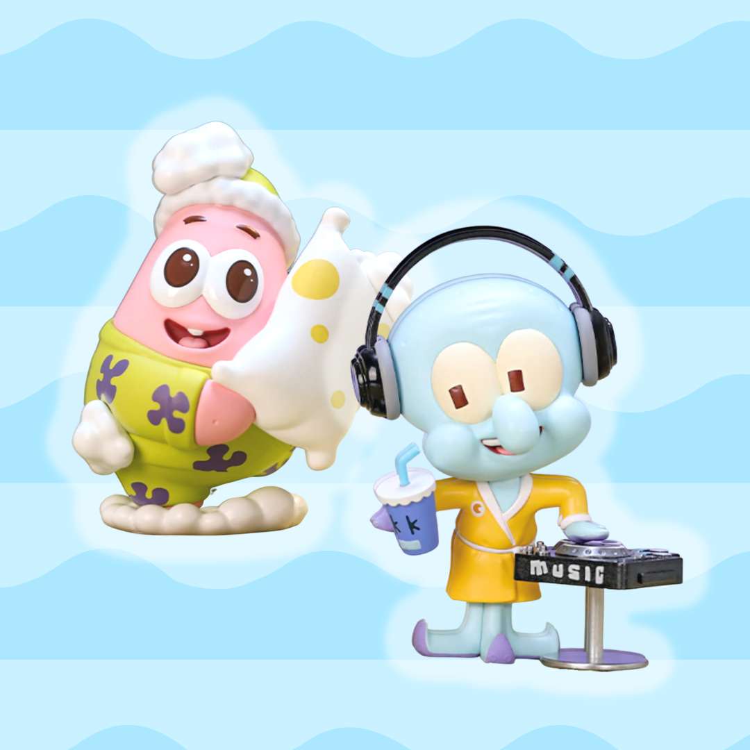 SpongeBob Pajamas Party Series - Opened Blind Box - Kawaii Monsta - kawaii shop cute stuff shops