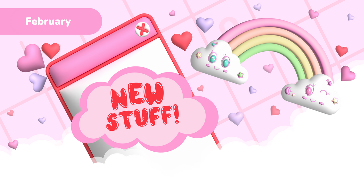 February New Stuff! – Kawaii Monsta