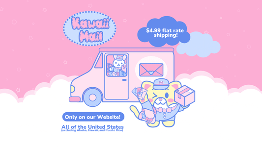 Kawaii Mail kawaii shop online anime shop cute stuff otaku Sacramento California Roseville Santa Clara San Francisco Portland Seattle Los Angeles