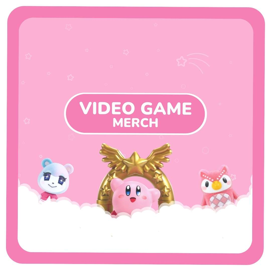 Video Game Merch kawaii shop online anime shop cute stuff otaku Sacramento California Roseville Santa Clara San Francisco Portland Seattle Los Angeles