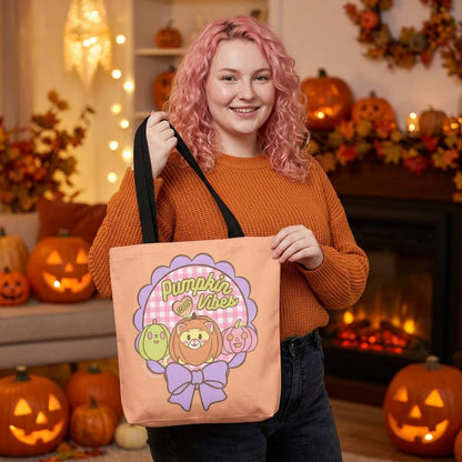 100% Pumpkin Vibes Tote  Bag