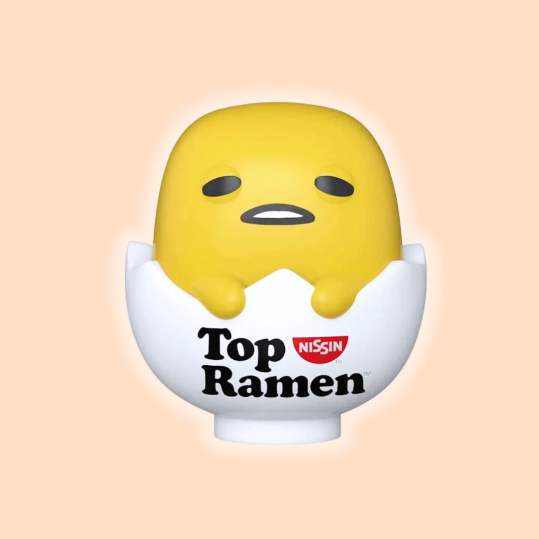 Nissin Gudetama (In Shell) in Noodle Cup Funko Pop! #50 - sanrio kawaii shop stuff