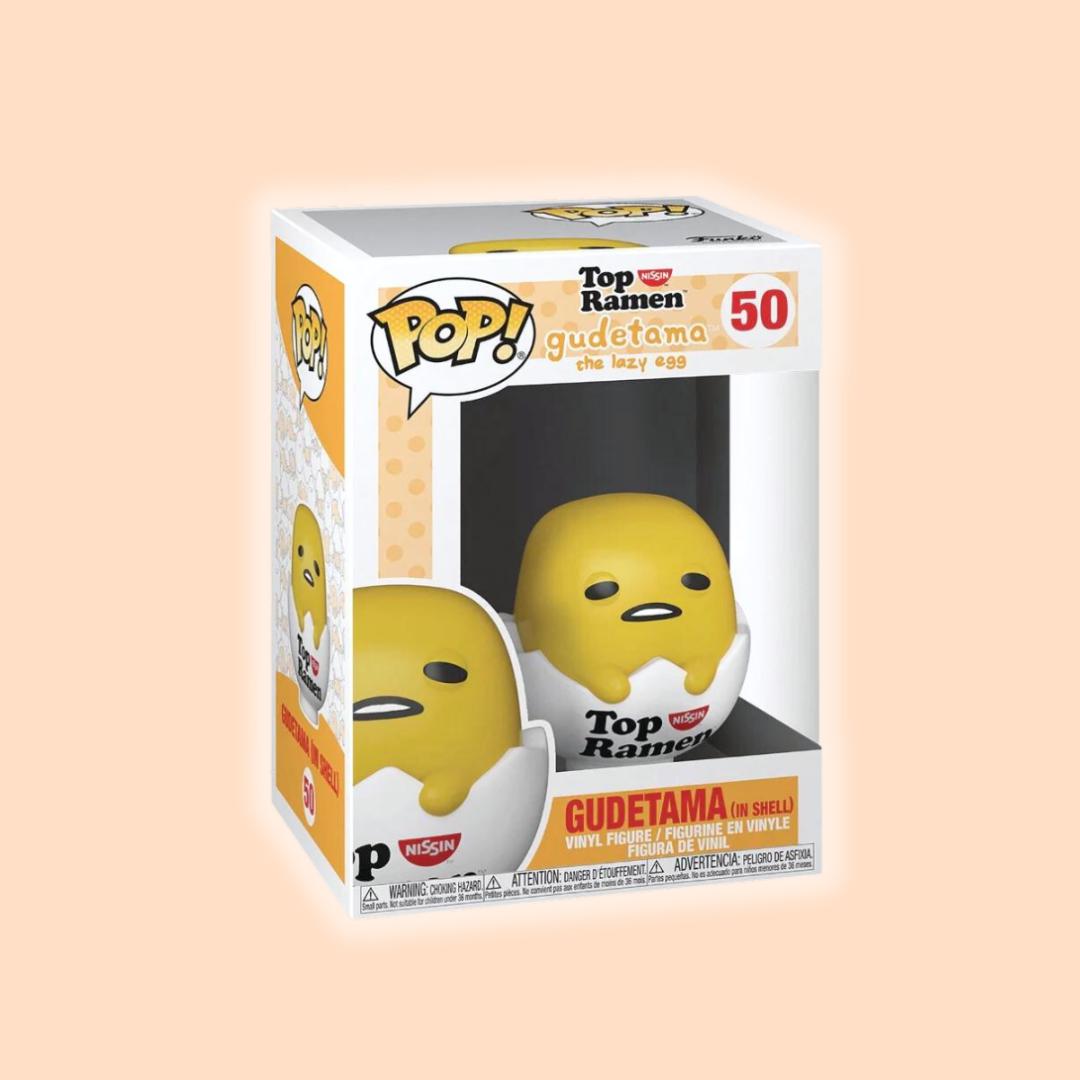 Nissin Gudetama (In Shell) in Noodle Cup Funko Pop! #50 - sanrio kawaii shop stuff