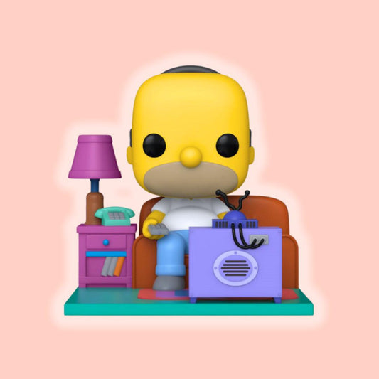 Simpsons - Homer Watching TV Deluxe Pop! - #909