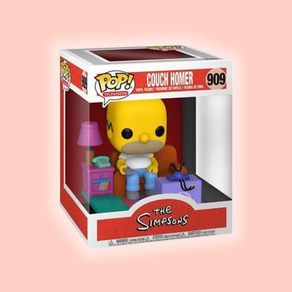 Simpsons - Homer Watching TV Deluxe Pop! - #909
