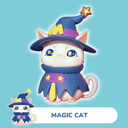 Magic Cat - Mio Fantastic World Series - Opened Blind Box kawaii shop of cute stuff
