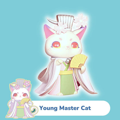 Young Master Cat - Mio Fantastic World Series - Opened Blind Box kawaii shop of cute stuff