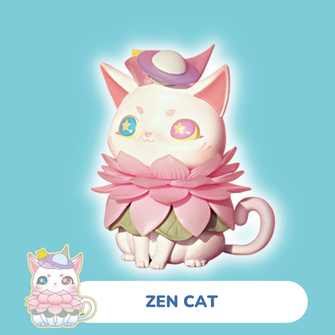 Zen Cat - Mio Fantastic World Series - Opened Blind Box kawaii shop of cute stuff