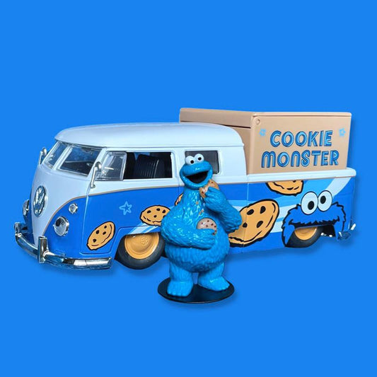 Cookie Monster 1963 Volkswagen Bus Pickup kawaii shop online anime shop cute stuff otaku Sacramento California Roseville Santa Clara San Francisco Portland Seattle Los Angeles