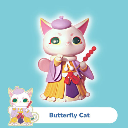 Butterfly Cat - Mio Fantastic World Series - Opened Blind Box kawaii shop of cute stuff
