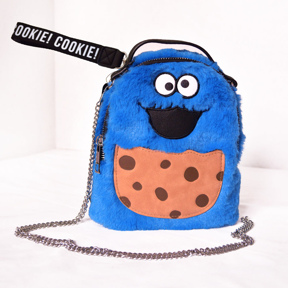 Sesame Street Cookie Monster Mini Wristlet Bag
