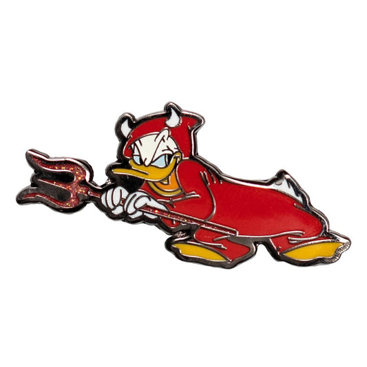Devil Donald Duck Enamel Pin
