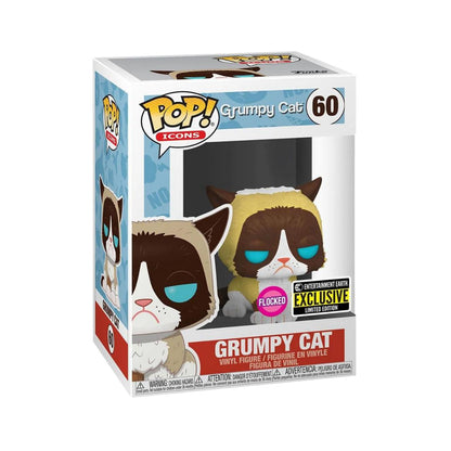 Grumpy Cat Flocked Pop! Vinyl Figure Exclusive 