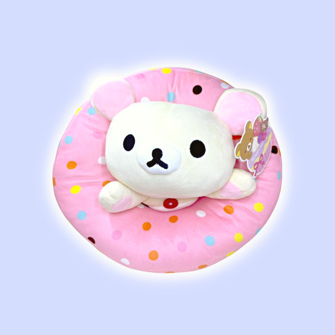 Korilakkuma Strawberry Donut Plush