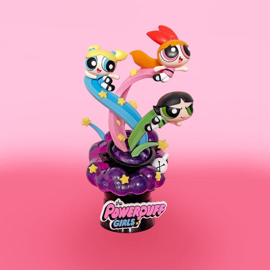 Powerpuff Girls - The Day is Saved Cute Statue d stage