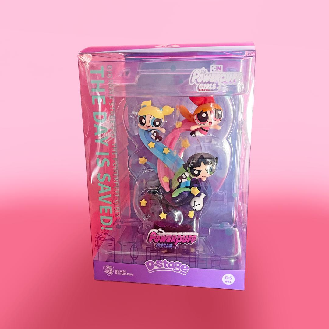 Powerpuff Girls - The Day is Saved Cute Statue in the box